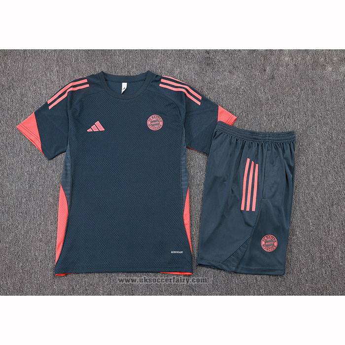 Tracksuit Bayern Munich Short Sleeve 2025-2026 Grey Dark - Shorts